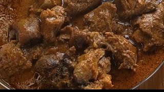 Goat head mutton curry(ತಲೆ ಮಟನ್ curry)