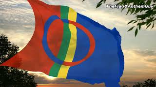 Flag and anthem of Sami people - Northern Sámi version