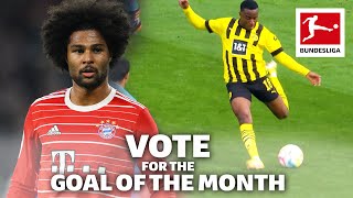 BEST GOALS in November • Gnabry, Moukoko or…? – Goal of the Month!