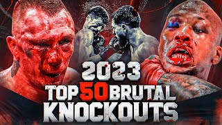 Top 50 Craziest Knockouts Of 2023 | MMA, Kickboxing  & Bare Knuckle Knockouts