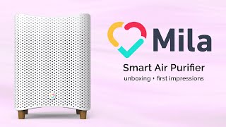 Mila Air Purifier Unboxing and First Impressions - Is This The Smartest Air Purifier Available?!
