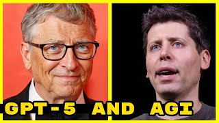 Sam Altman and Bill Gates Talk AI | Is GPT-5 close?
