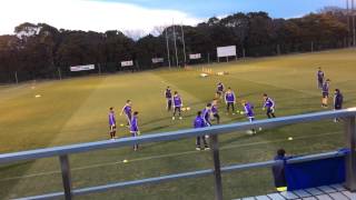 2015サッカー日本代表合宿　パス回し② /  2015 Japan national football team training camp maneuvering ②