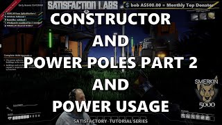 021 Constructor and Power Poles Part 2 and Power Usage