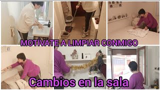 MOTÍVATE A LIMPIAR CONMIGO// CAMBIOS EN LA SALA