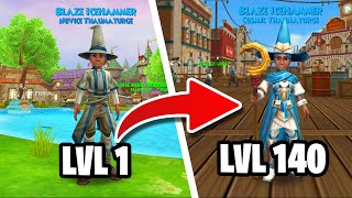 Wizard101: Level 1 to 140 in 10 minutes...