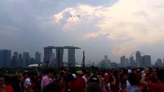 SG50 NDP 2015 - Aerial show