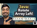 Java Program to Left Rotate Array Elements n Times