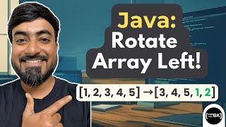 Java Program to Left Rotate Array Elements n Times