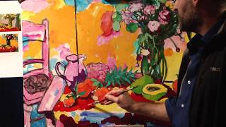 Angus Wilson Painting Demonstration | Carmel Visual Arts Live Stream Archive