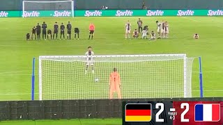 Germany U17 vs France U17 Full Penalty Shootout | World Cup Finals 2023
