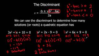 The Discriminant