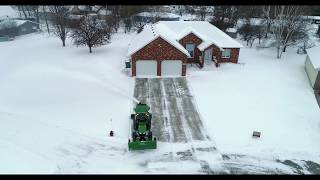 Snowblow two driveways in 6 minutes with Pronovost 80