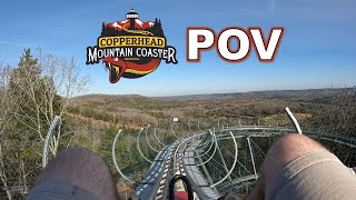 Copperhead Mountain Coaster POV (4K 60FPS), Shepherd's Adventure Park Alpine Coaster | Non-Copyright