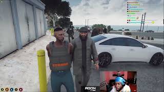 Mr. K Arrests Dean Quincy at the Storage Auction | Nopixel 3.0