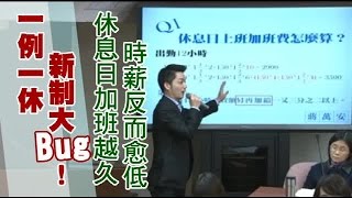 休息日 第9小時後不計本薪 加班越久反領越少 | 台灣蘋果日報