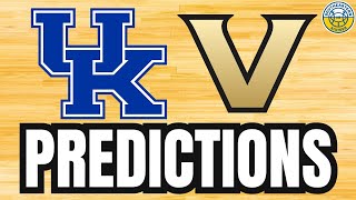 Kentucky vs. Vanderbilt PREDICTION | 2024-25 SEC Basketball Predictions