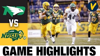 #2 North Dakota vs #4 North Dakota State Highlights | FCS 2021 Spring College Football Highlights