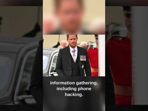 UK Tabloid Publisher Apologises In Prince Harry Trial#princeharry # ...