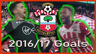 Southampton FC Goals 2016/17 (Premier League & EFL Cup)