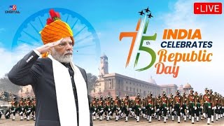 75th Republic Day Parade LIVE from Kartavya Path | 26 January 2024 Parade Livee News