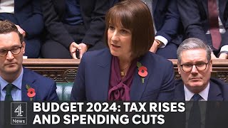 Rachel Reeves delivers Labour government 2024 Budget