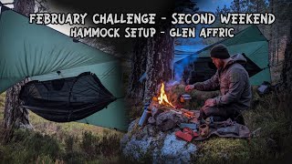 Camping Challenge EP.2 | Glen Affric | Full Hammock Setup