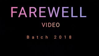 Farewell Video of Batch 2018. Government Medical College, Bhavnagar