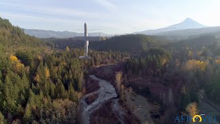 Flexrotor flies in forest, field, and stream