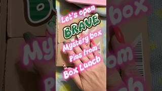 Opening BRAVE mystery box Pins! #disney #allthingspinsanddisney