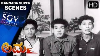 Dr.Rajkumar Super Scenes and more | Amma Kannada Movie | Kannada Scenes | Bharathi, B R Panthulu,