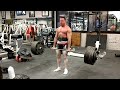 deadlift record 550lbs x 2 at 160lbs with nose bleed