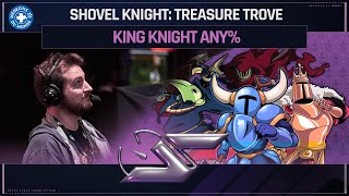 Shovel Knight Treasure Trove en King Knight Any% par Magicmadman en 33:13.8| SPEEDONS 2024