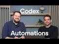 Automate tasks with the Codex app