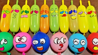 Satisfying Asmr Slime Video 241: Making Dazzling Rainbow Slime With Funny Balloons!