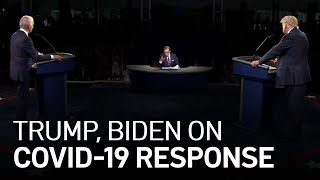 First Presidential Debate: Trump, Biden Discuss COVID-19 Response