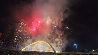 Chinese New Year 2025 Fireworks Display at Intramuros - Binondo Bridge #dfi 🎆 #diwali #feuerwerk