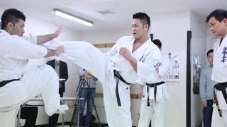 【新極真会】2016年WKO昇段審査会　森健太　昇段組手  SHINKYOKUSHINKAI KARATE