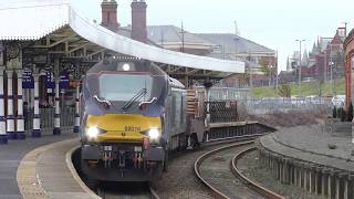 68016 68001 6E44 Carlisle KM - Seaton on Tees 21.12.2017