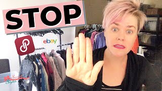 How to make money online reselling on Poshmark & Ebay in 2020 | What to AVOID & 3 TIPS to INCREASE