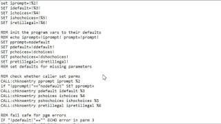 Create & Execute Windows Command Files Cmd Input Function
