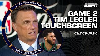 TIM LEGLER TOUCHSCREEN 👏 Breaking down how the Celtics OUTSMARTED the Mavs 👀 | S