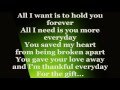 THE GIFT (Lyrics) - ERIK SANTOS