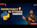 Inheritance In Python | What is Inheritance | Python Advance Series @SAIKUMARREDDYN #trending1