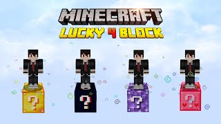 100 Hari Di Minecraft Tapi Lucky 4 Block