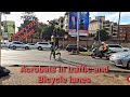 Acrobats in traffic and Bicycle lanes - January 2021 Update (Nairobi).