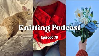 Charlie Pullover, Stormy Weather Hats, Crochet Flowers \u0026 Big Yarn Haul // Knitting Podcast 079