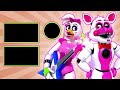 lolbit and foxy turn into babies in who s your daddy christmas update