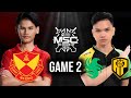 Falcon AP Bren VS Selangor Red Giants Game 2 MSC GRAND FINALS 2024 FCAP VS SRG