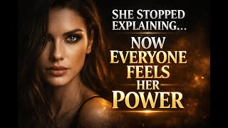 When She Stops Explaining Herself, Everyone Feels Her Power Instantly